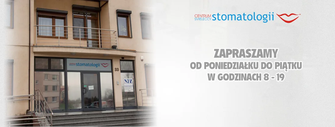 Wnętrze recepcji Centrum Stomatologii Śmieleccy